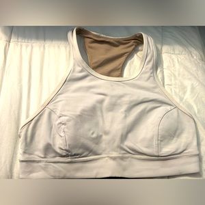 Lululemon Full Coverage White Sports bra